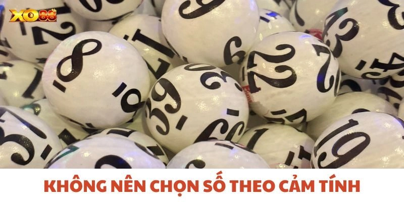 Không nên chọn số theo cảm tính