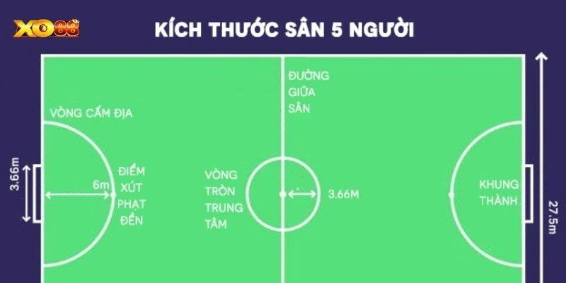 Kích Thước Sân Bóng Đá 5 Người là gì?